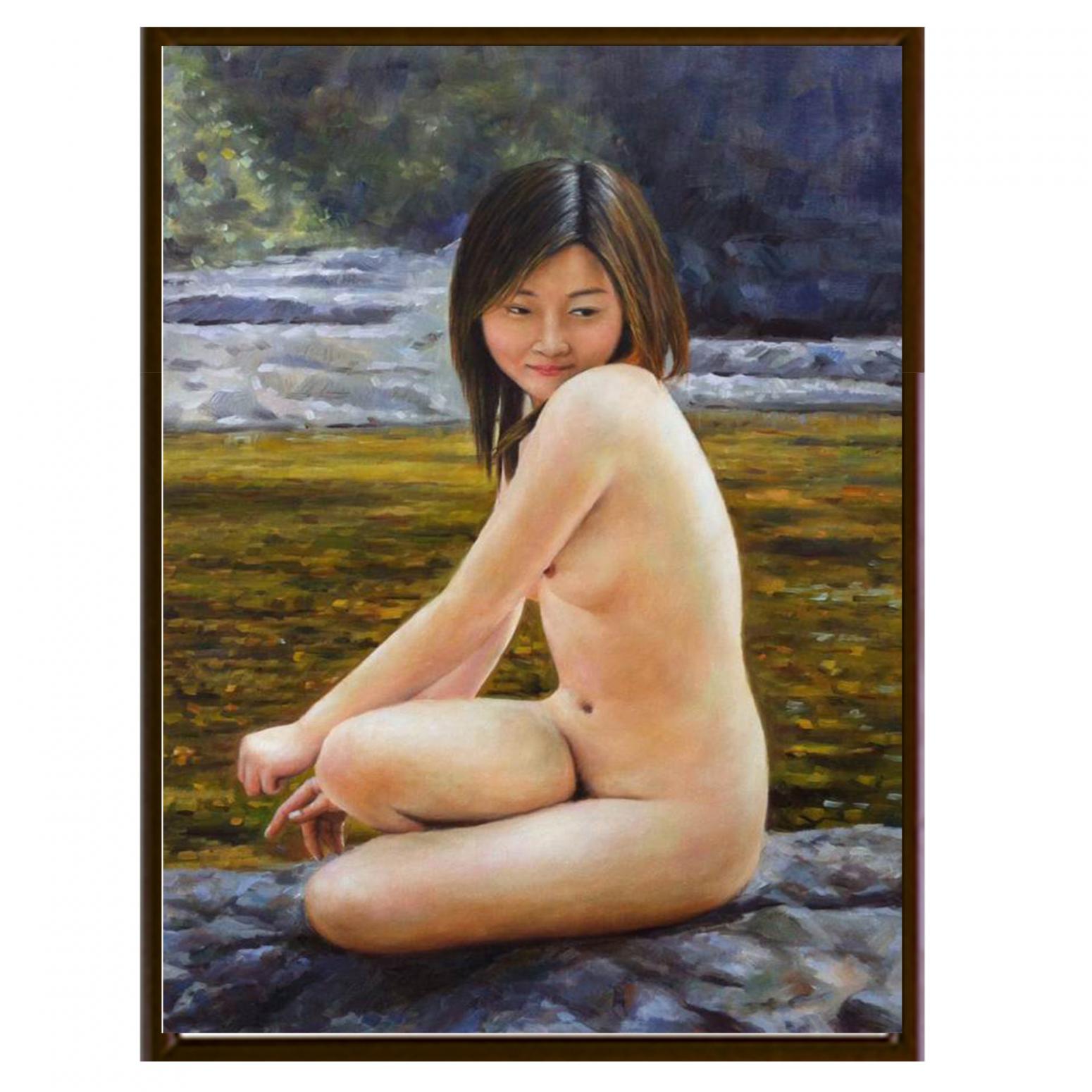 凌振宁油画作品《【人物油画3】作者凌振宁》【图2】