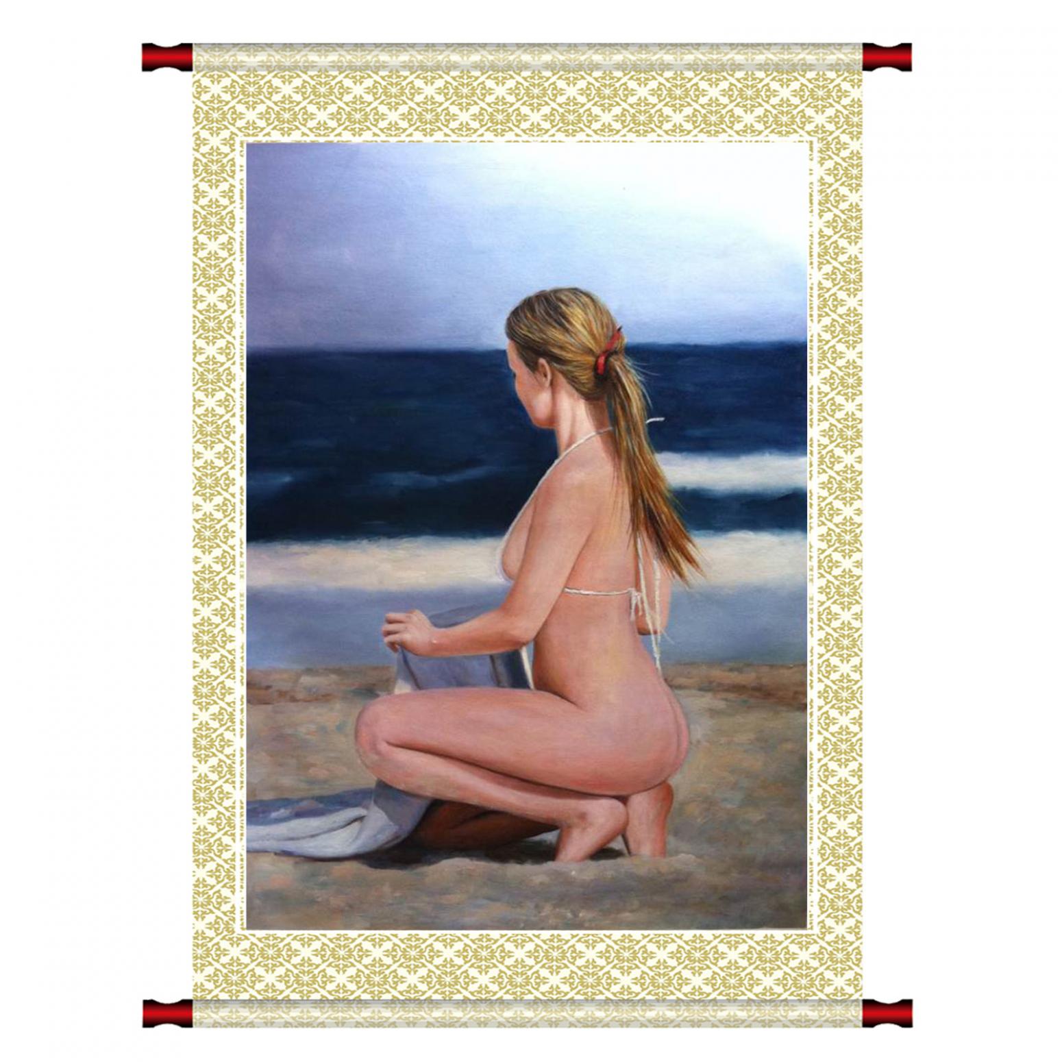 凌振宁油画作品《【人物油画5】作者凌振宁》【图1】