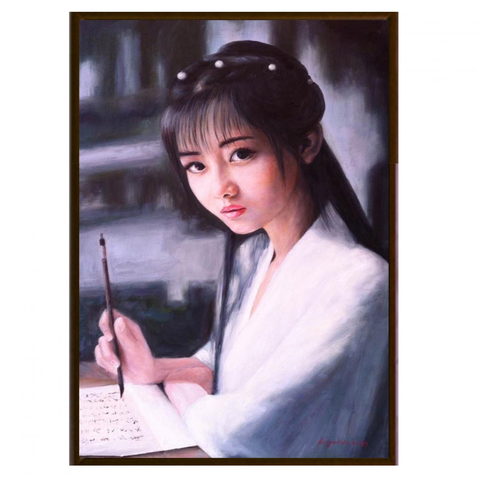 凌振宁油画作品《【人物】作者凌振宁》【图2】