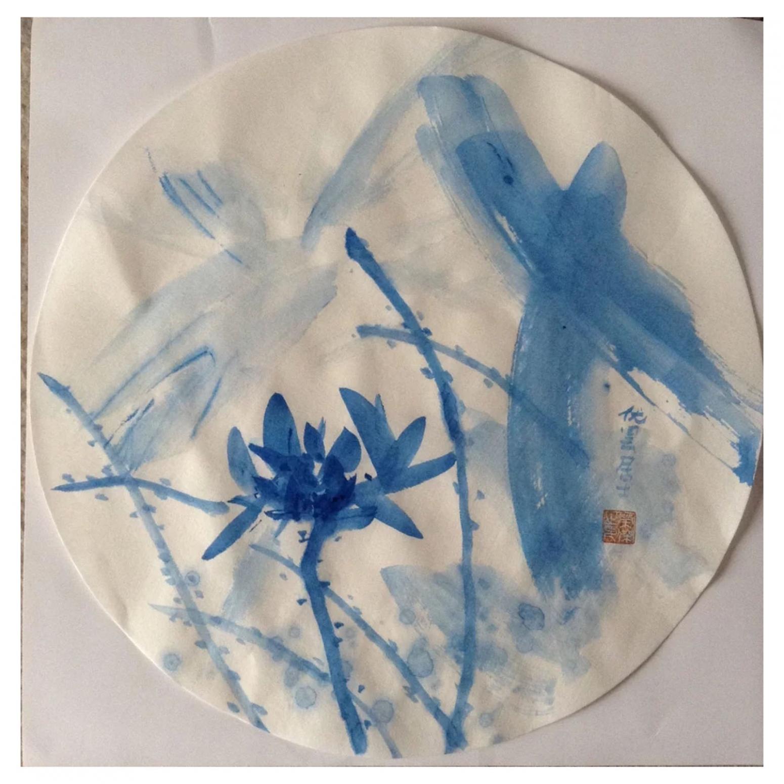 宋荣杰国画作品《【水墨画1】作者宋荣杰》