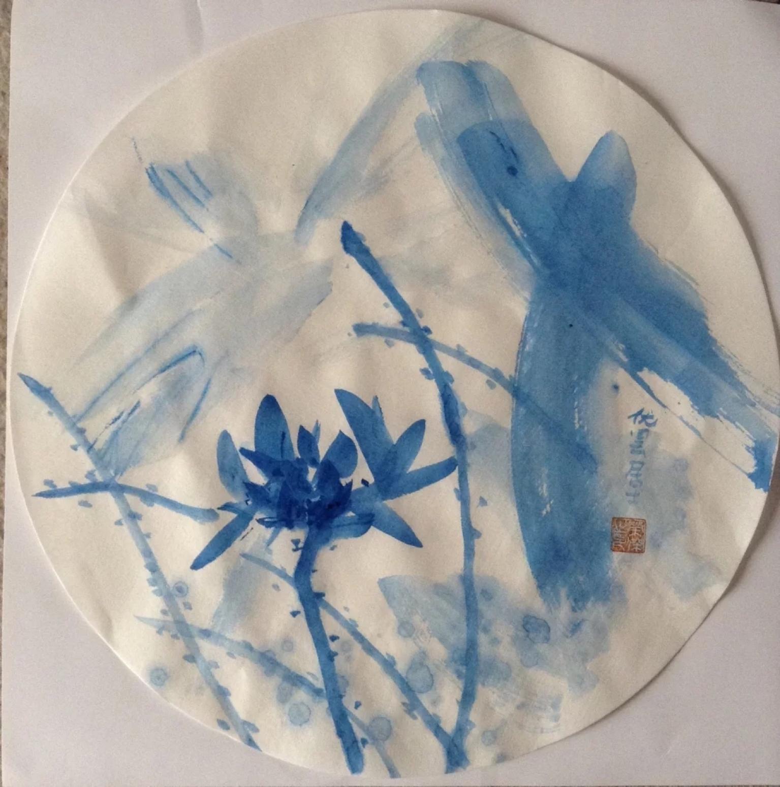 宋荣杰国画作品《【水墨画1】作者宋荣杰》【图0】