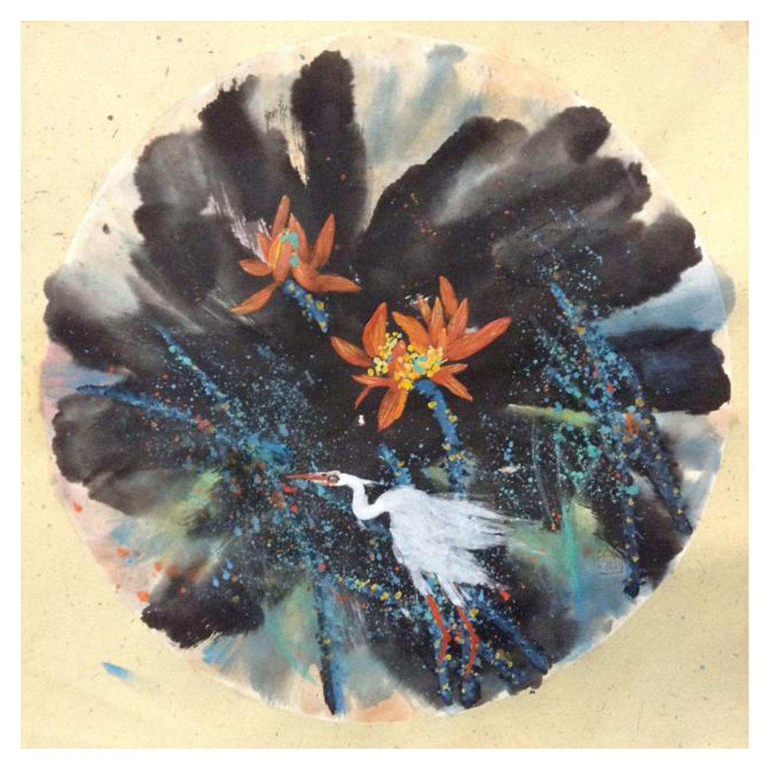 宋荣杰国画作品《【水墨画3】作者宋荣杰》