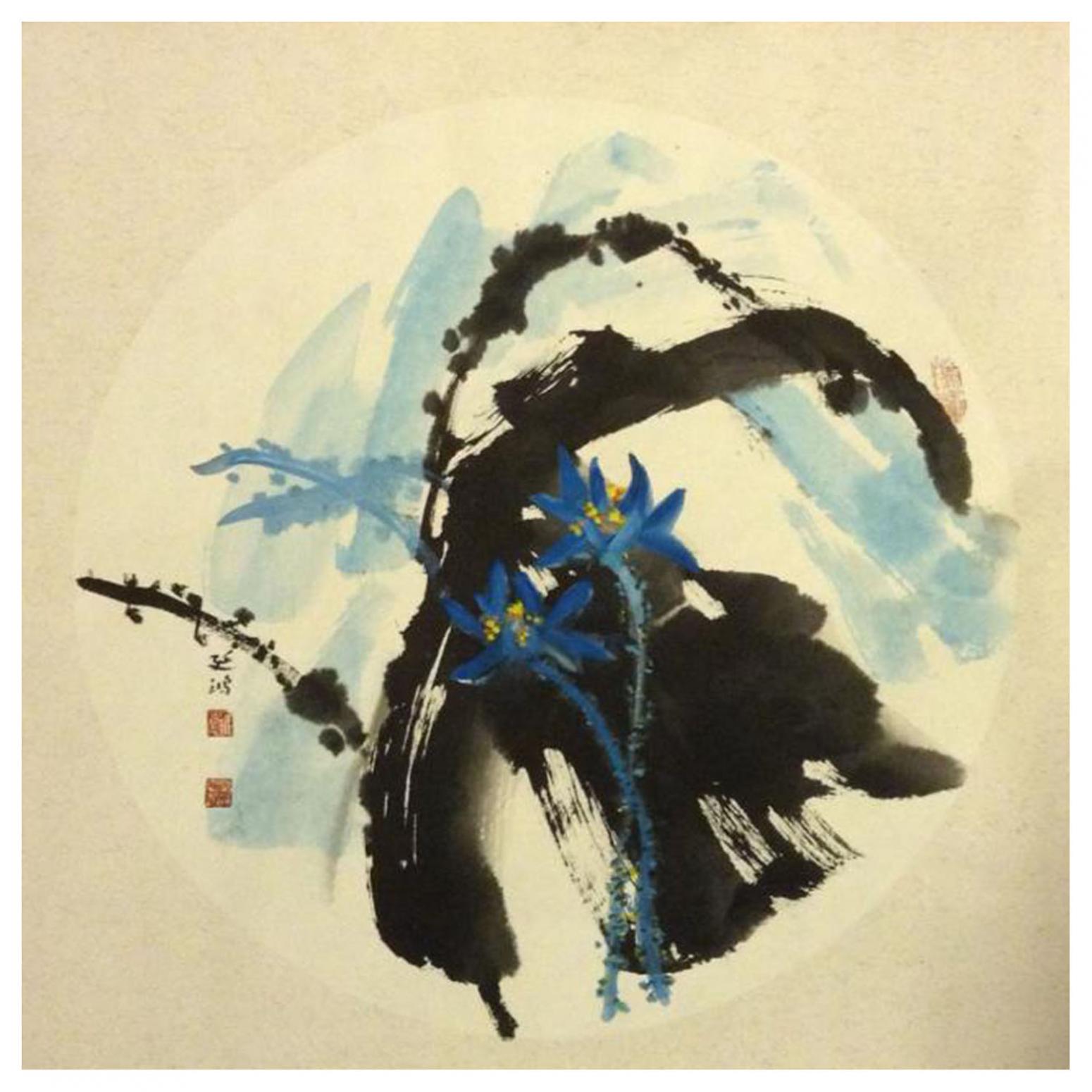 宋荣杰国画作品《【水墨画2】作者宋荣杰》