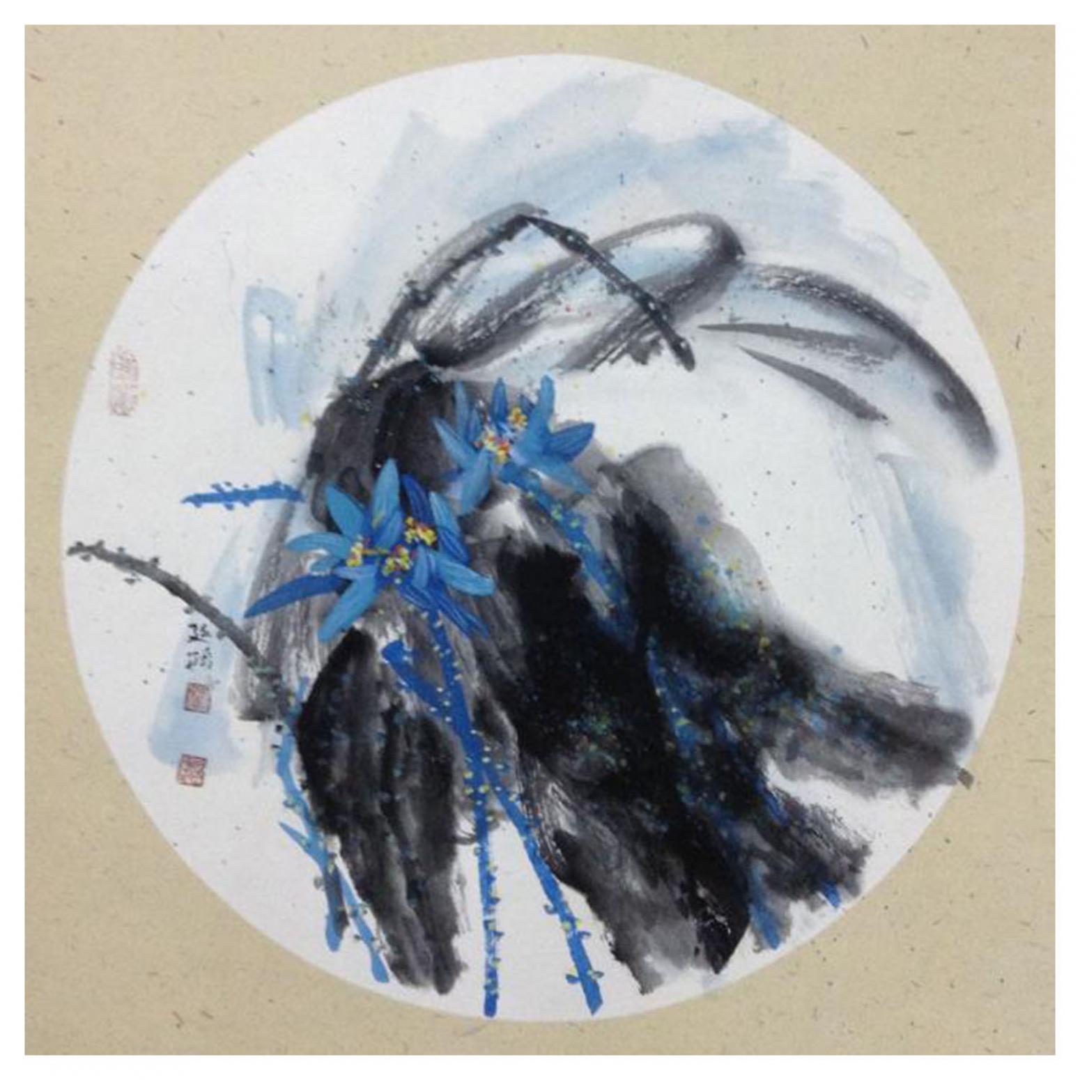 宋荣杰国画作品《【水墨画4】作者宋荣杰》