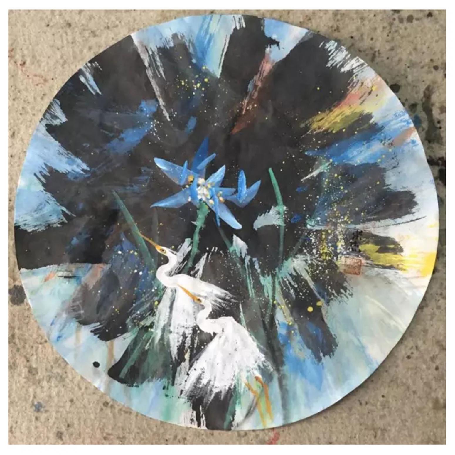 宋荣杰国画作品《【水墨画10】作者宋荣杰》