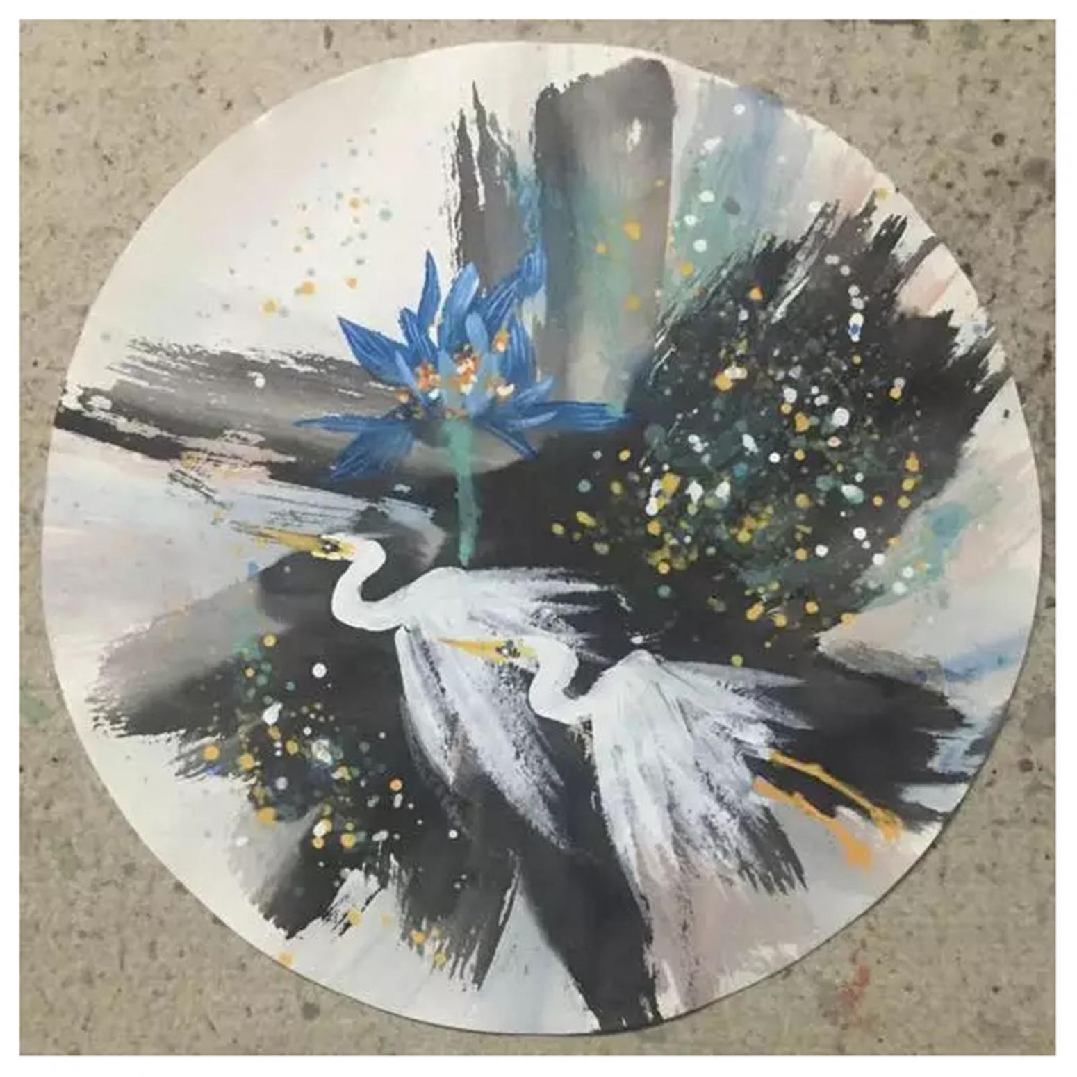 宋荣杰国画作品《【水墨画12】作者宋荣杰》