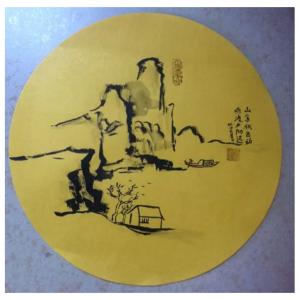 宋荣杰国画作品《【秋色】作者宋荣杰》价格2400.00元