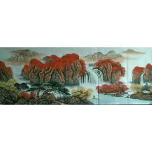 艺术品图片：艺术家周马龙国画作品名称《【山水5】作者周马龙》价格312.00 元