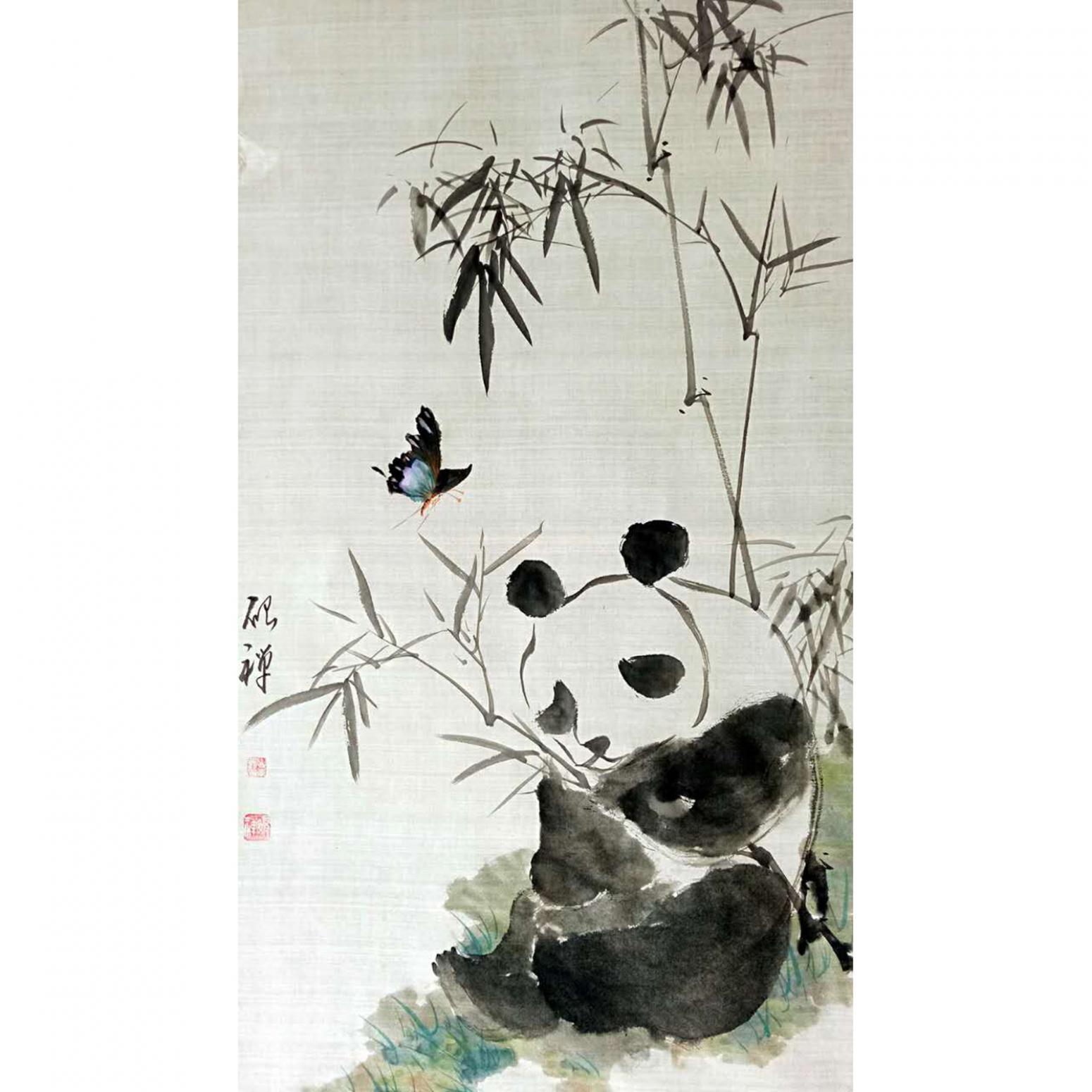 张清永国画作品《【国宝1】作者张清永》