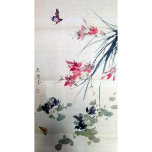 艺术品图片：艺术家张清永国画作品名称《【蝶恋花】作者张清永》价格1258.00 元