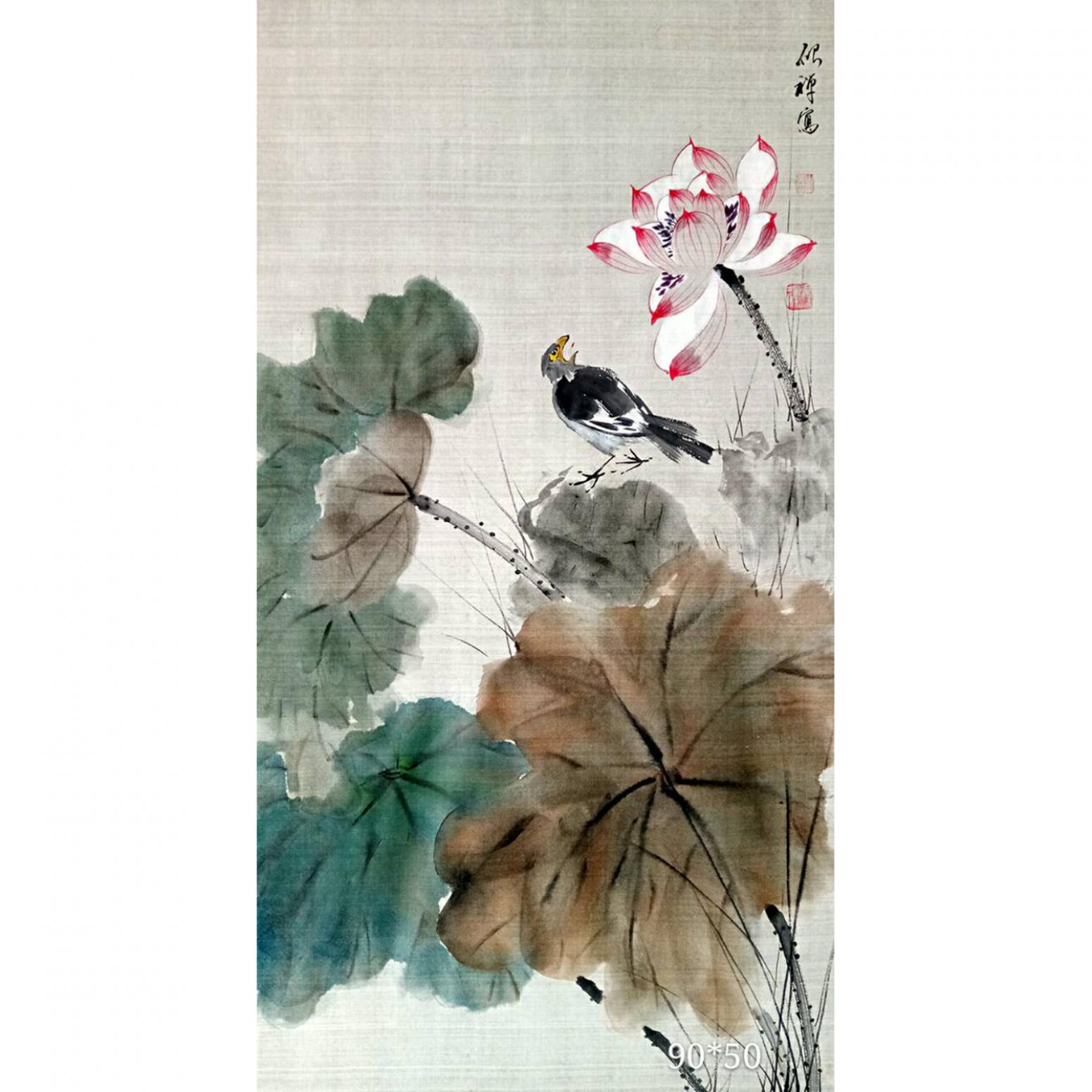 张清永国画作品《【绽放】作者张清永》