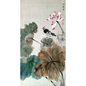 艺术品图片：艺术家张清永国画作品名称《【绽放】作者张清永》价格1258.00 元