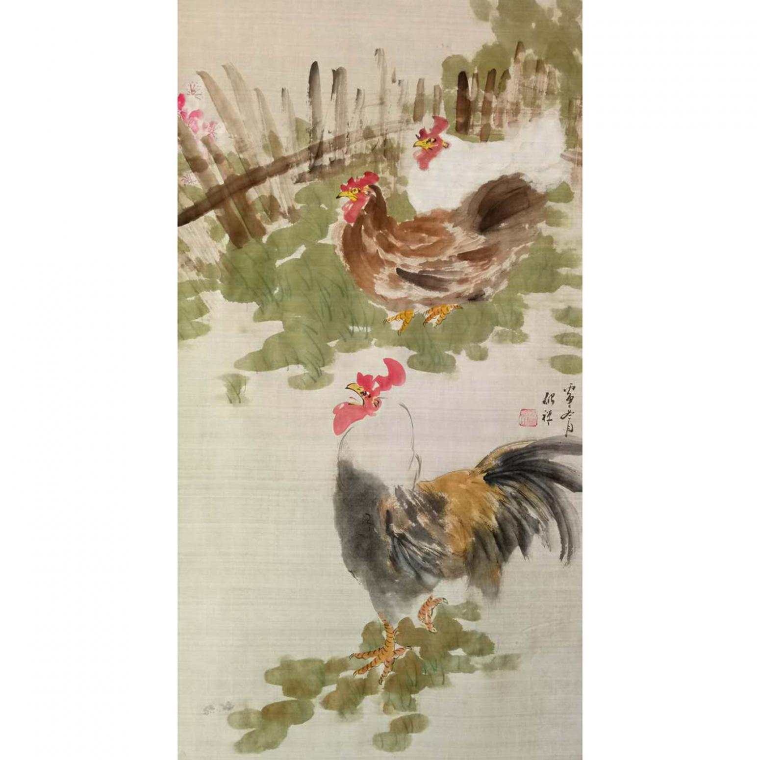 张清永国画作品《【大吉大利】》