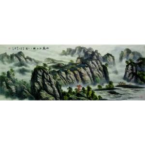 卢俊良国画作品《【如画江山醉】作者卢俊良》价格2880.00元