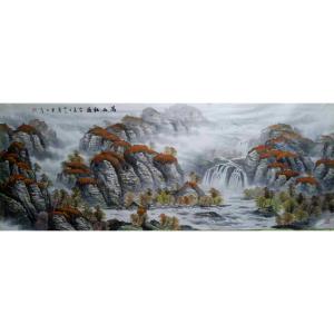 卢俊良国画作品《【万山红遍1】作者卢俊良》价格2880.00元