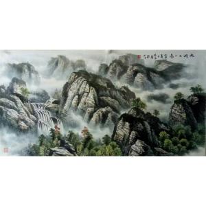 卢俊良国画作品《【九洲又一春】作者卢俊良》价格2400.00元