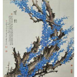 肖晖国画作品《【清韵1】作者肖晖》价格48000.00元