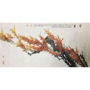 肖晖国画作品《【清香】作者肖晖》价格180000.00元