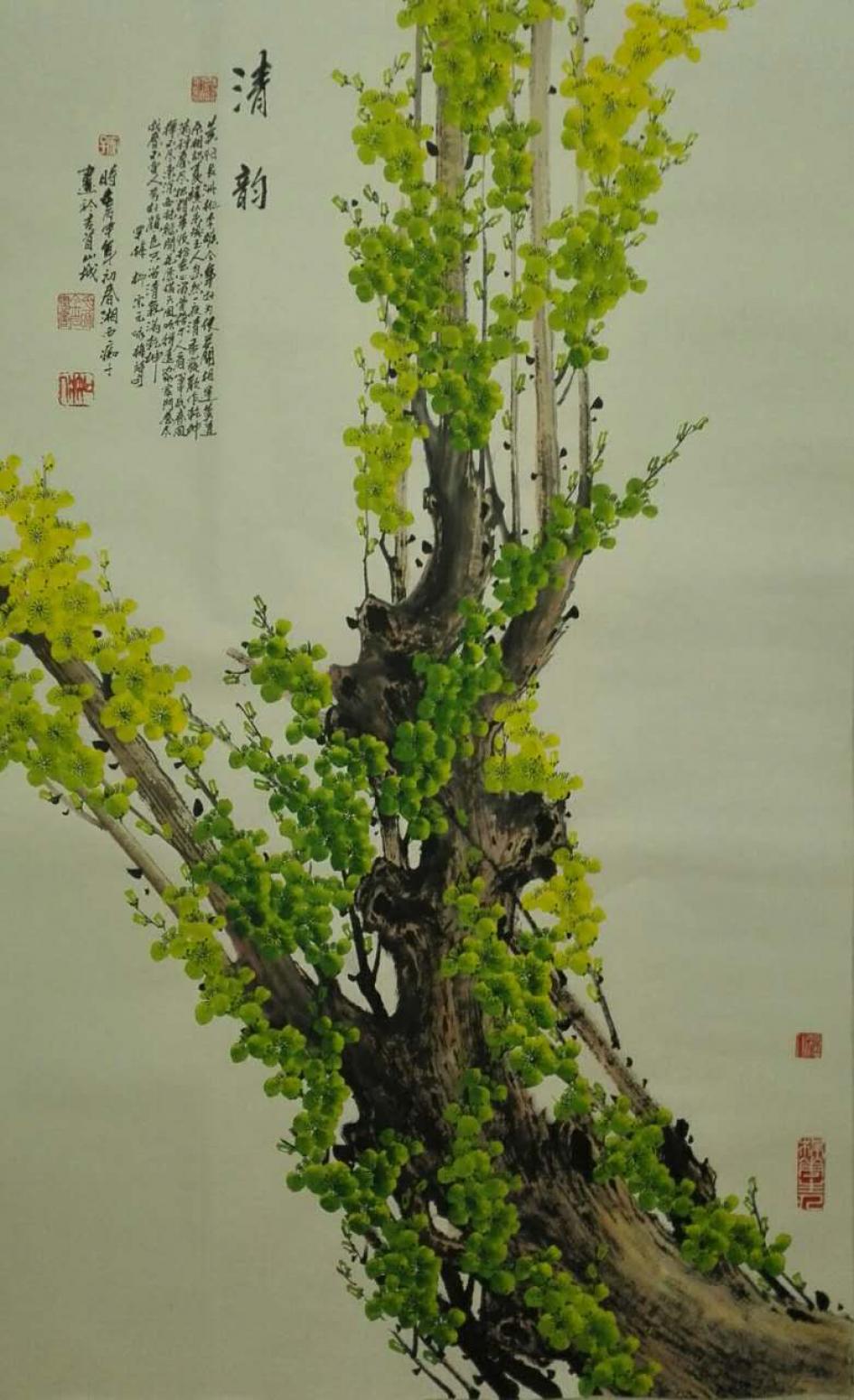 肖晖国画作品《【清韵2】作者肖晖》【图0】