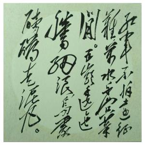 艺术品图片：艺术家罗杰书法作品名称《【草书2】作者罗杰》价格2325.00 元