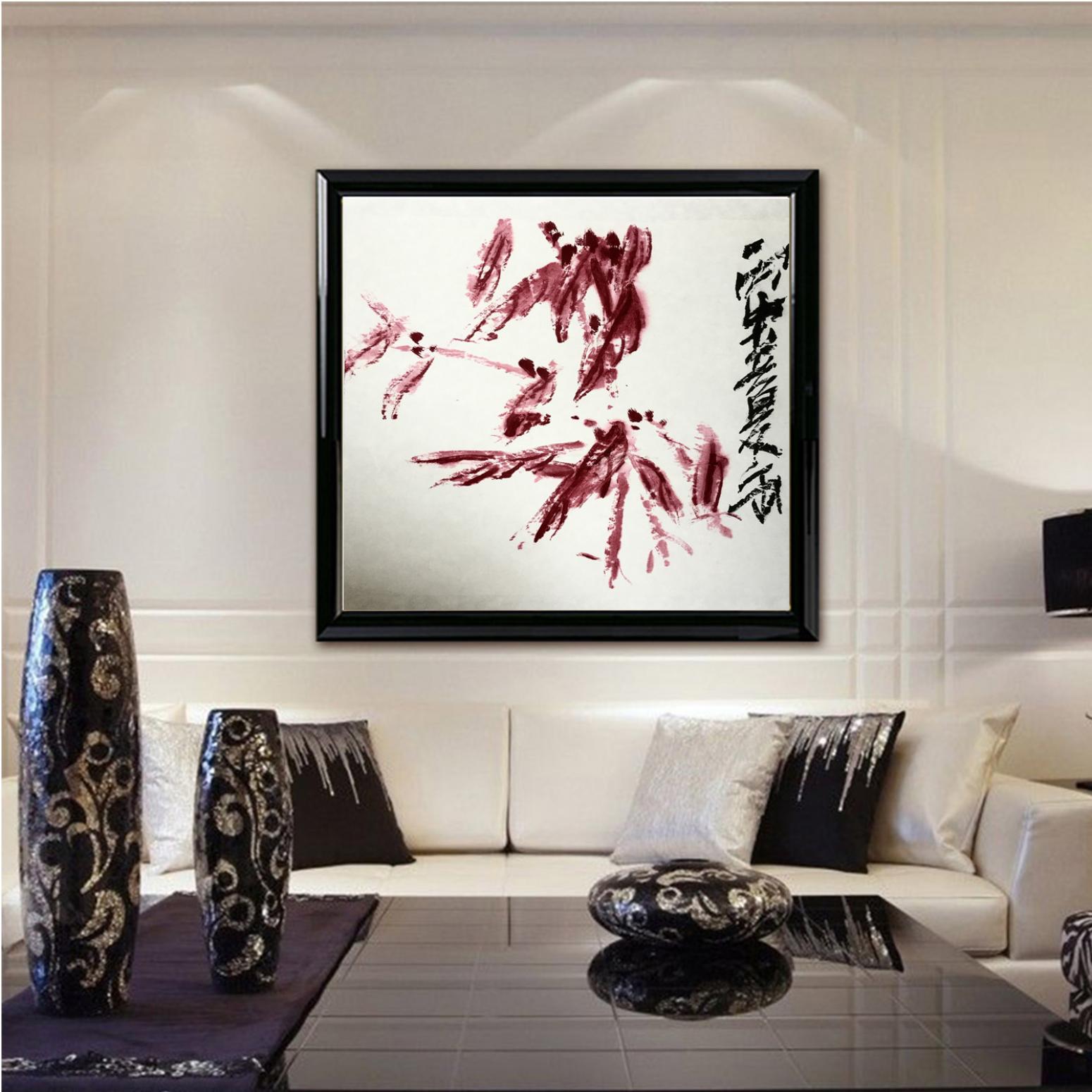 崔大有国画作品《【鸿竹】作者崔大有》【图3】