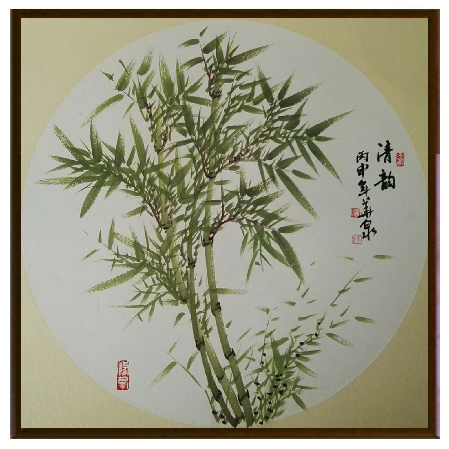 崔华泉国画作品《【清韵】作者崔华泉》【图2】