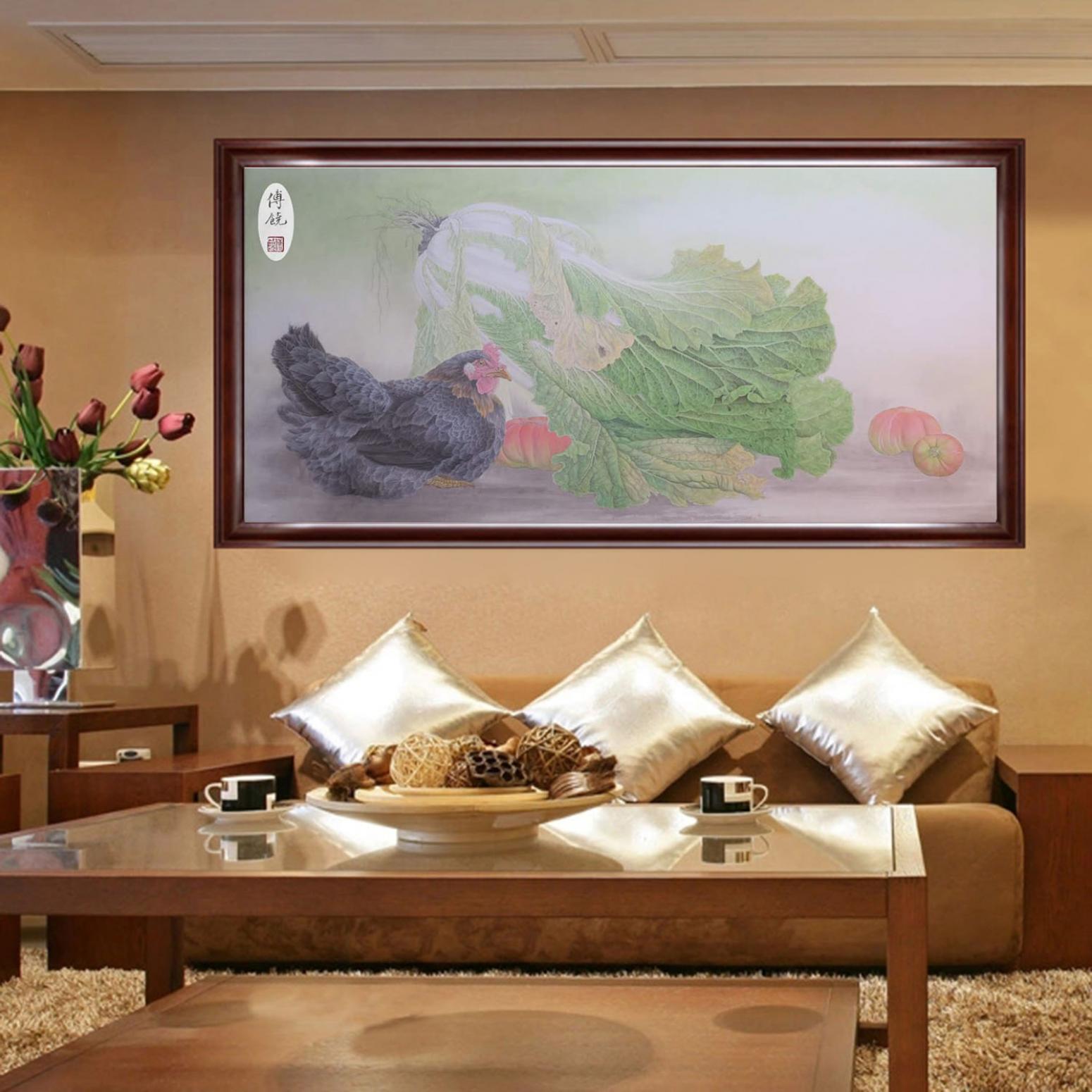 傅饶国画作品《【家园无忧】作者傅饶》【图3】