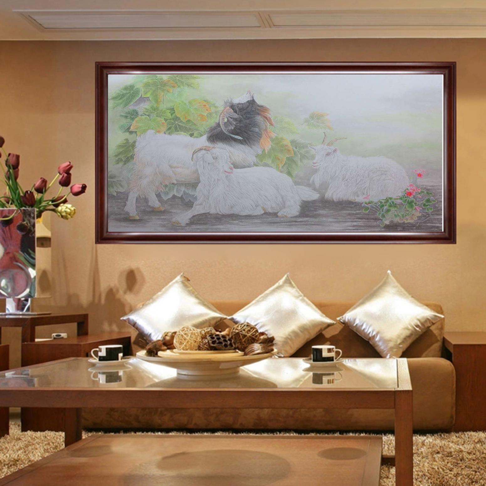 傅饶国画作品《【丕极泰来】作者傅饶》【图3】