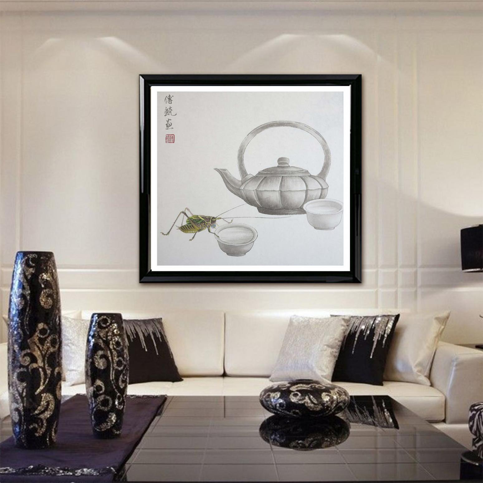 傅饶国画作品《【求醉】作者傅饶》【图3】