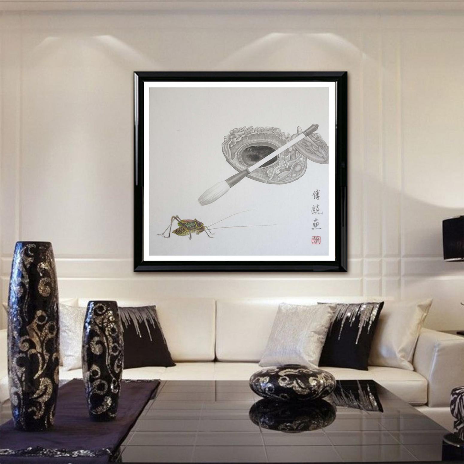 傅饶国画作品《【墨香】作者傅饶》【图3】