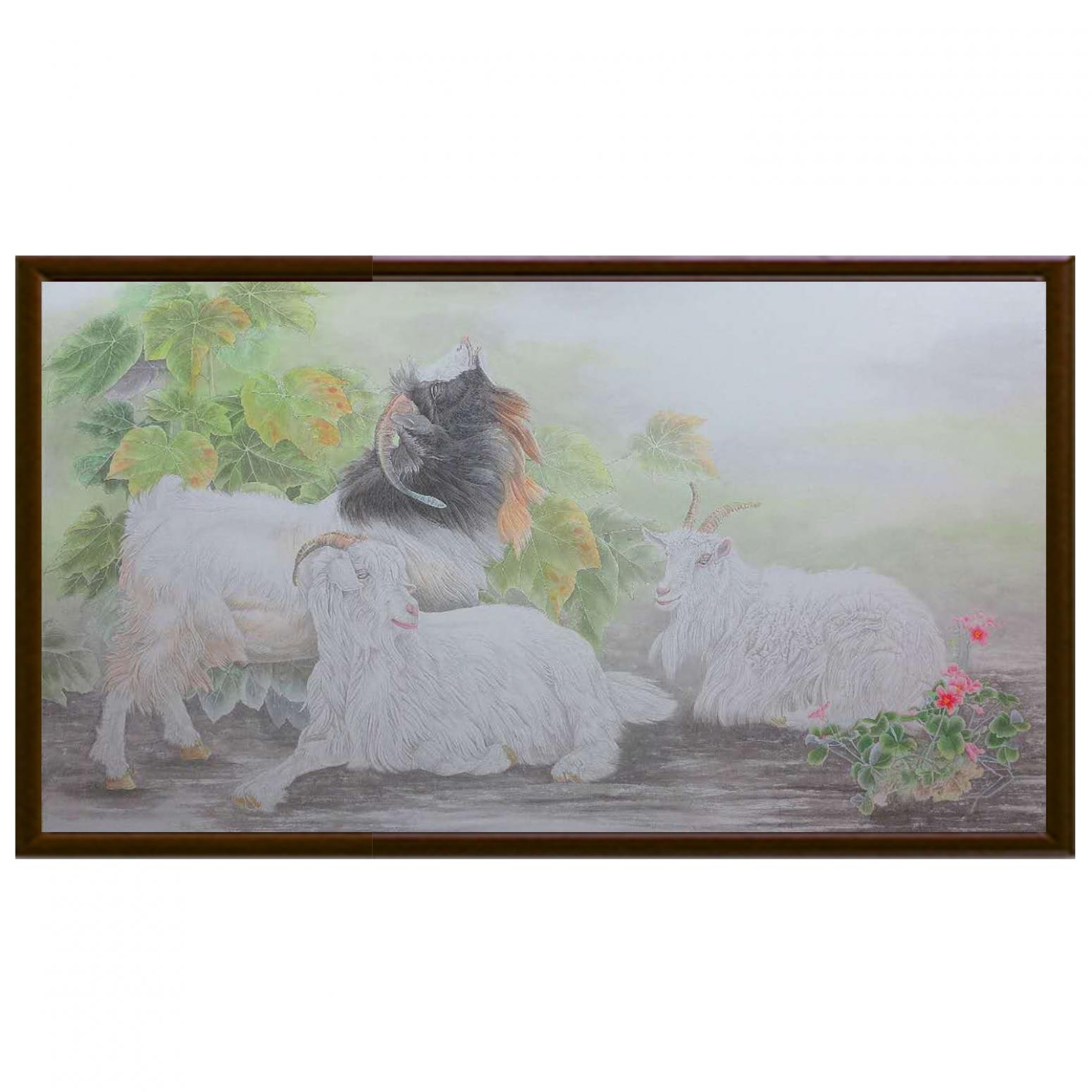 傅饶国画作品《【丕极泰来】作者傅饶》【图2】