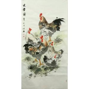 艺术品图片：艺术家卢士杰国画作品名称《【大吉图5】卢士杰》价格1536.00 元