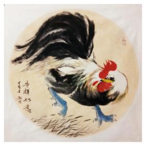 马新荣国画作品《【吉祥如意】作者马新荣》价格960.00元