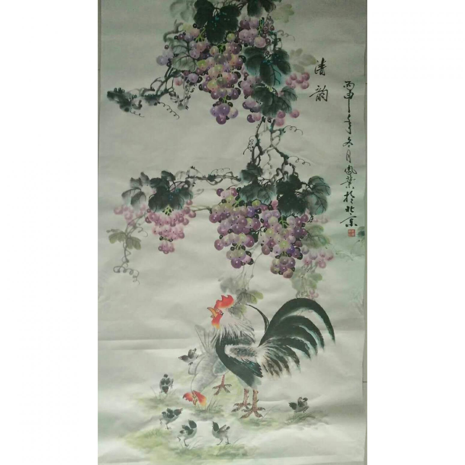 李凤业国画作品《【清韵】作者李凤业》