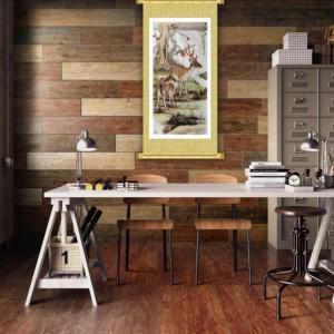 艺术品图片：艺术家姜进清国画作品名称《【双鹿图】作者姜进清》价格3600.00 元