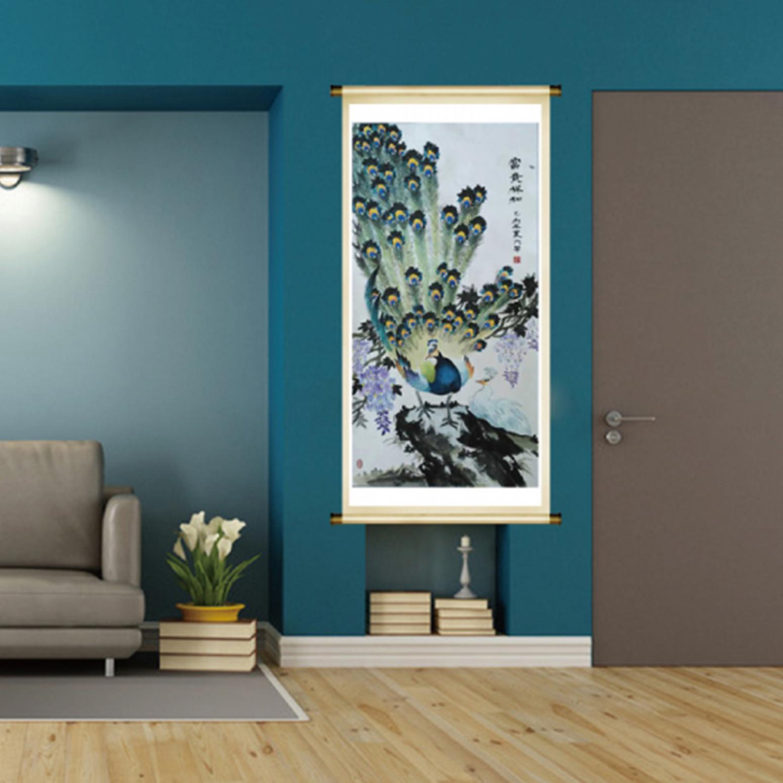 吉大华国画作品《【富贵祥和】作者吉大华》