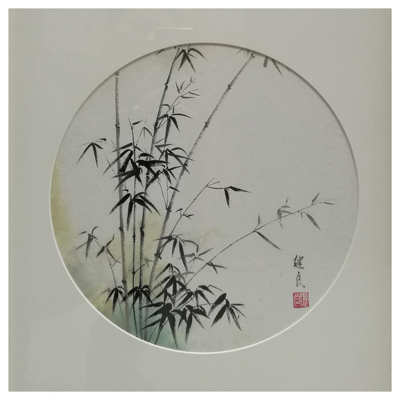 徐继良国画作品《【竹子2】作者徐继良》