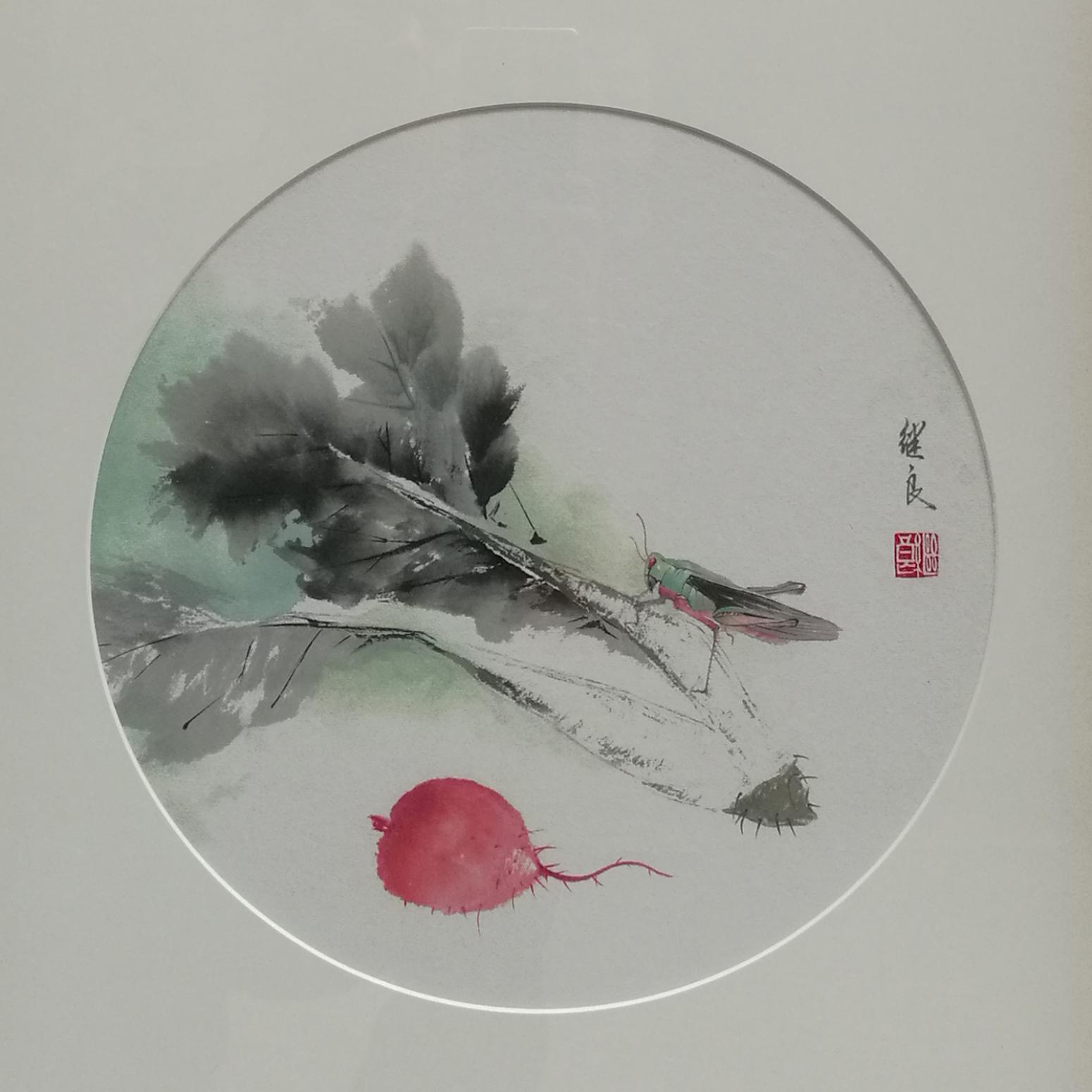 徐继良国画作品《【红萝卜】作者徐继良》【图0】