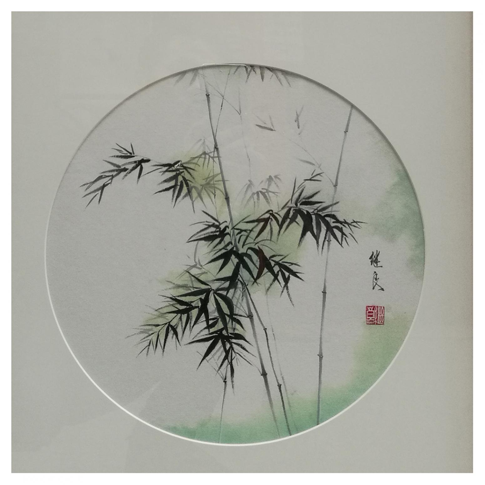 徐继良国画作品《【竹子5】作者徐继良》