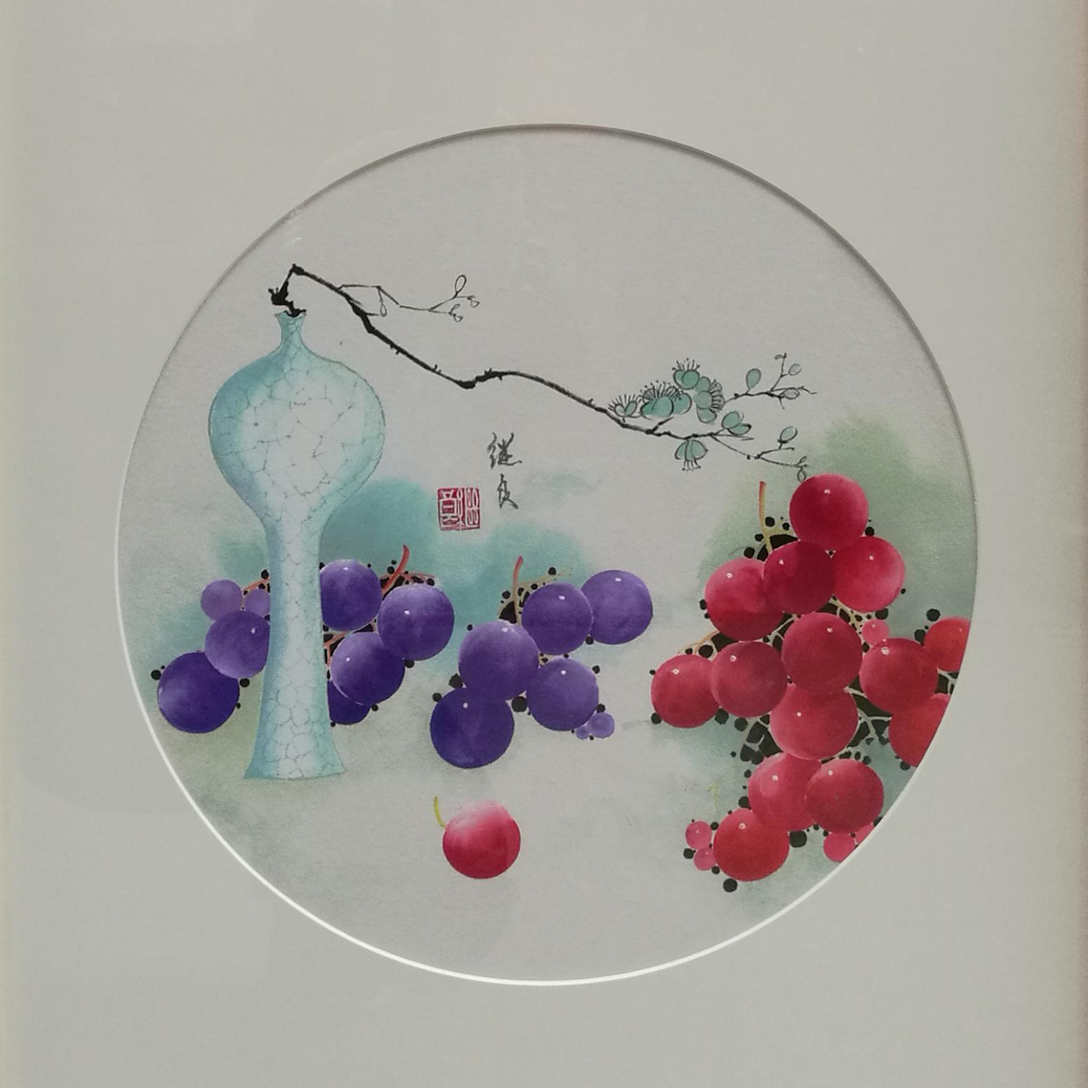 徐继良国画作品《【多子多福2】作者徐继良》【图0】