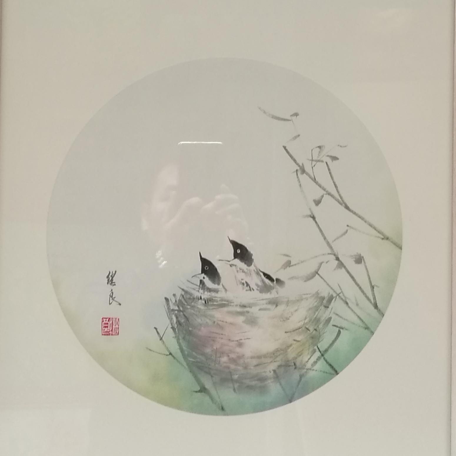 徐继良国画作品《【画眉3】作者徐继良》【图0】