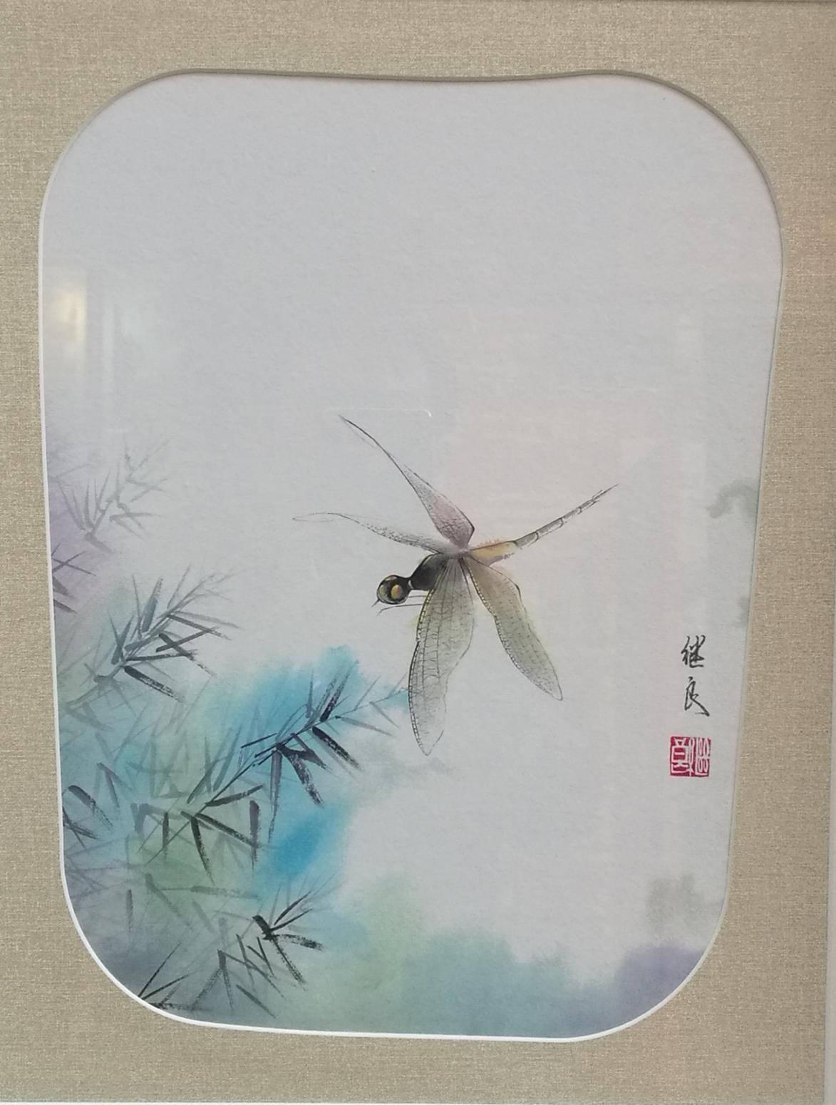 徐继良国画作品《【蜻蜓3】作者徐继良》【图0】