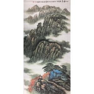 张怀林国画作品《【山不争高自及天】作者张怀林》价格672.00元