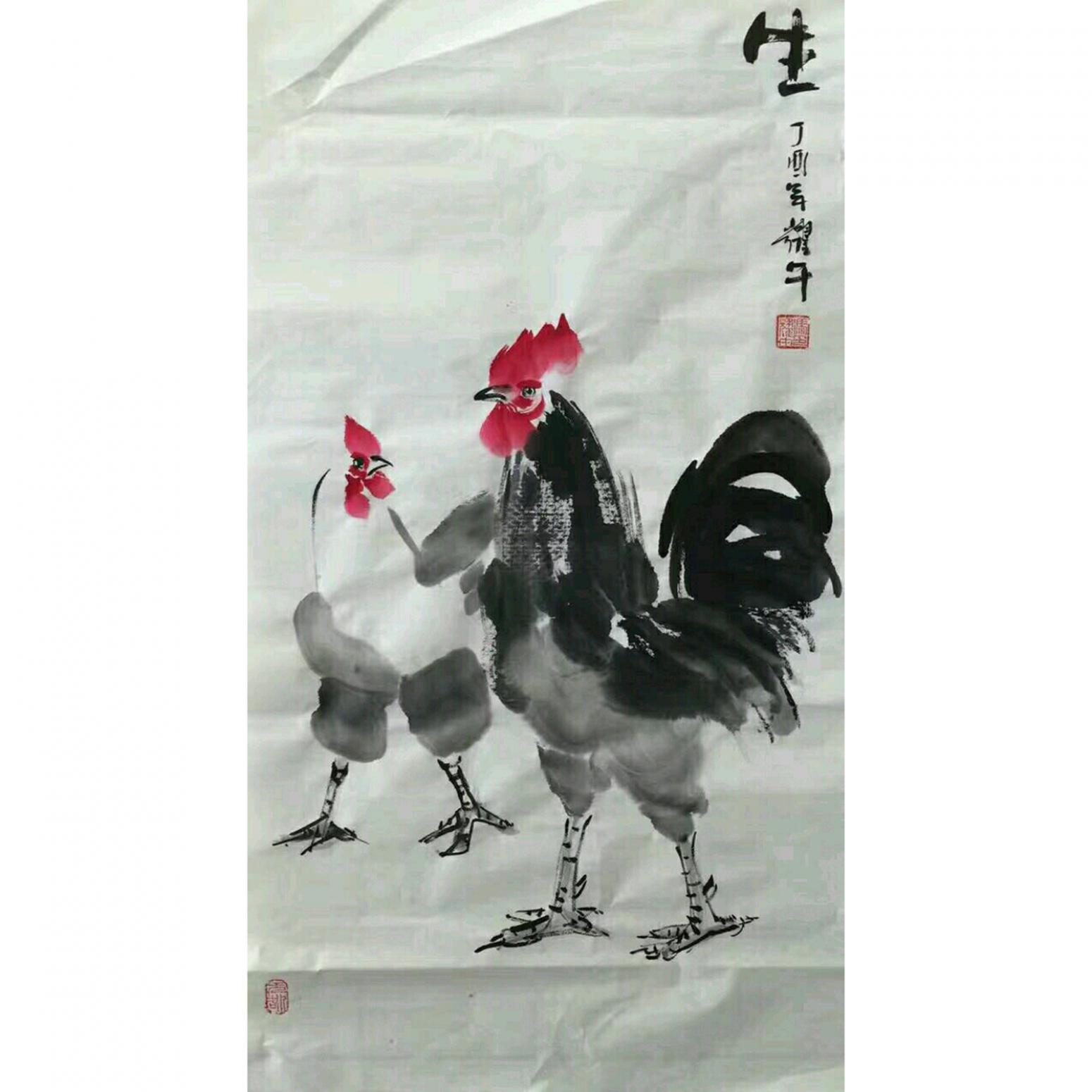 冯耀午国画作品《【生机勃勃1】作者冯耀午》