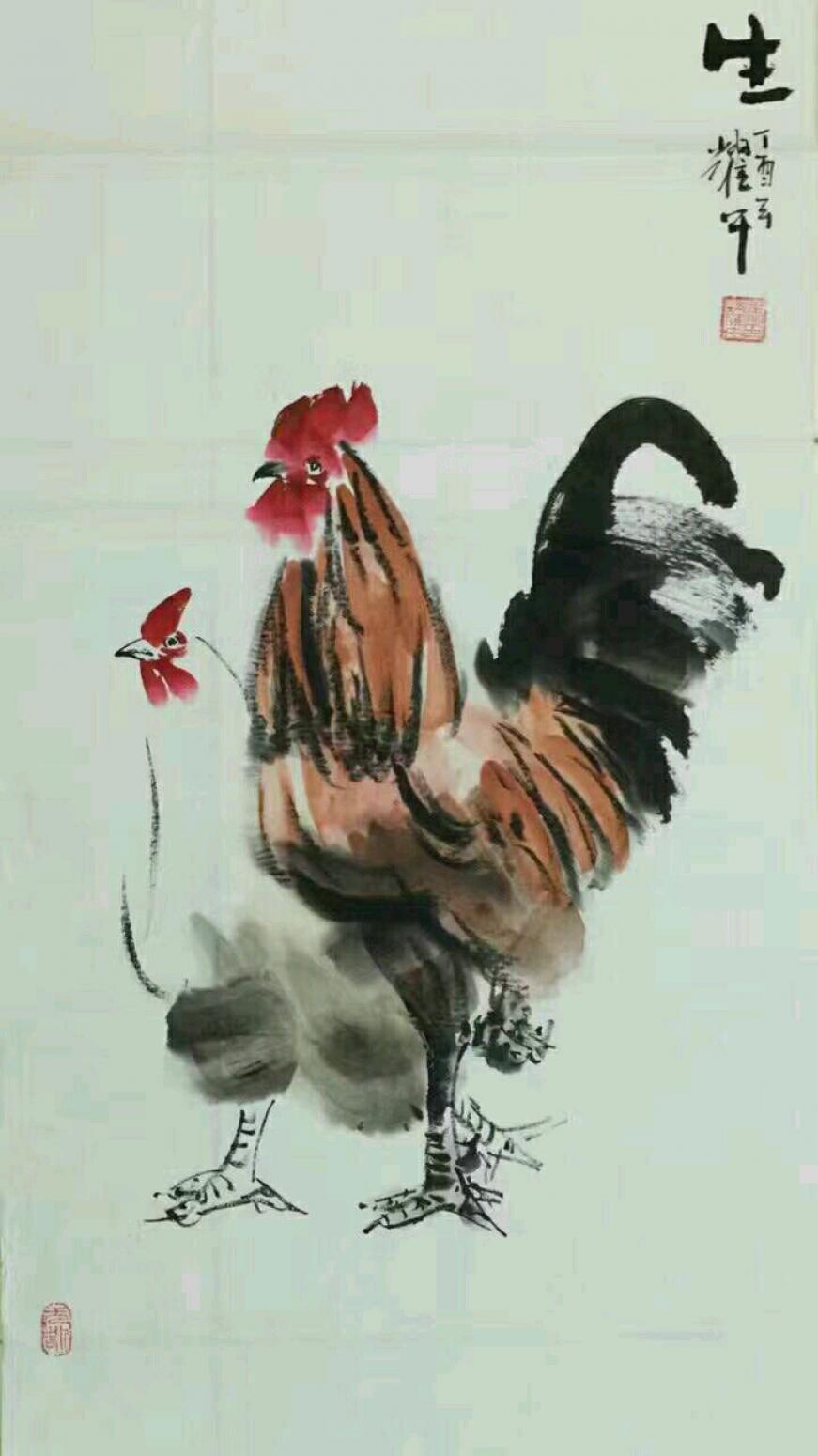 冯耀午国画作品《【生机勃勃3】作者冯耀午》【图0】