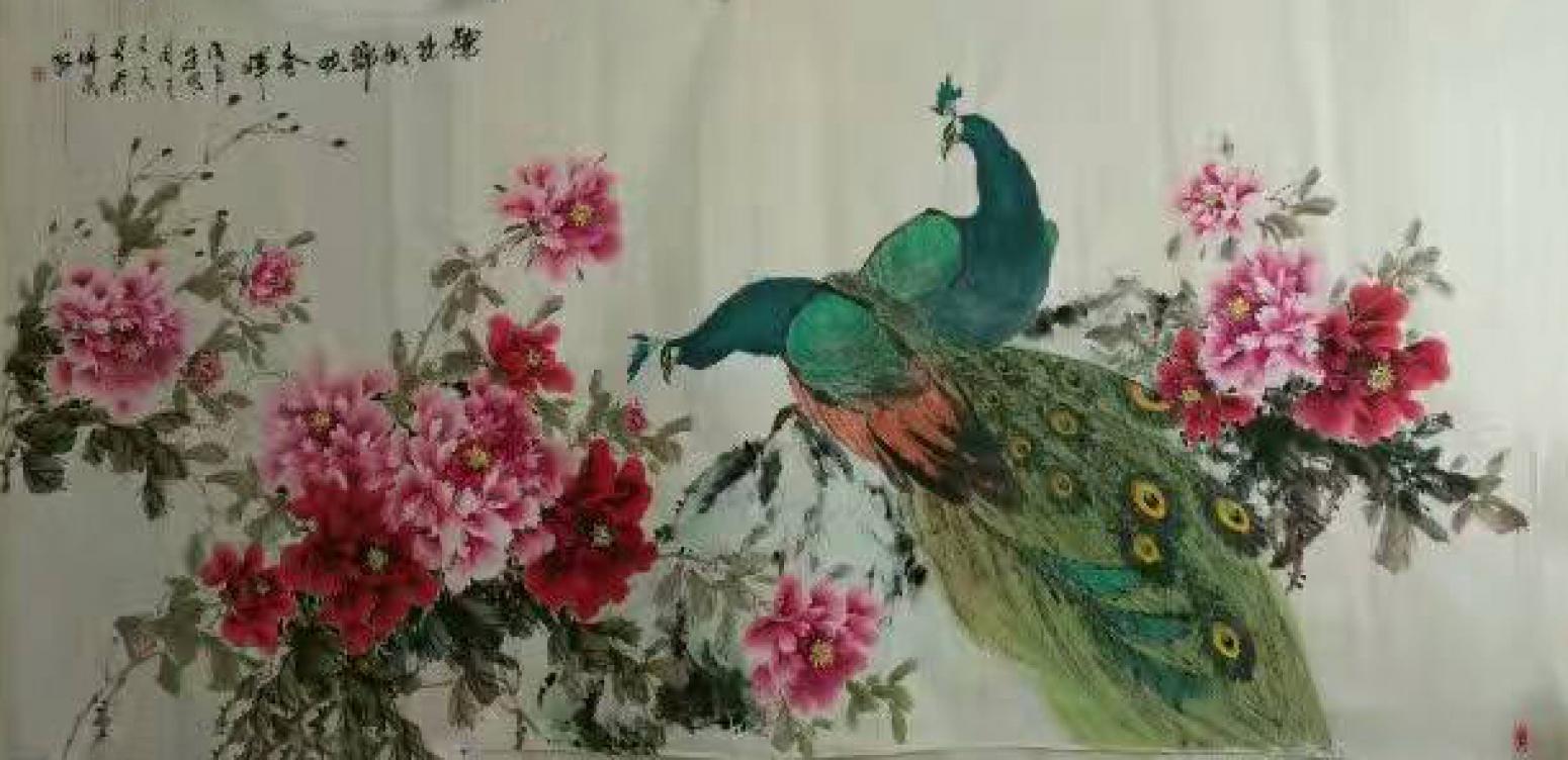 王长泉国画作品《【春归】作者王长泉》【图0】