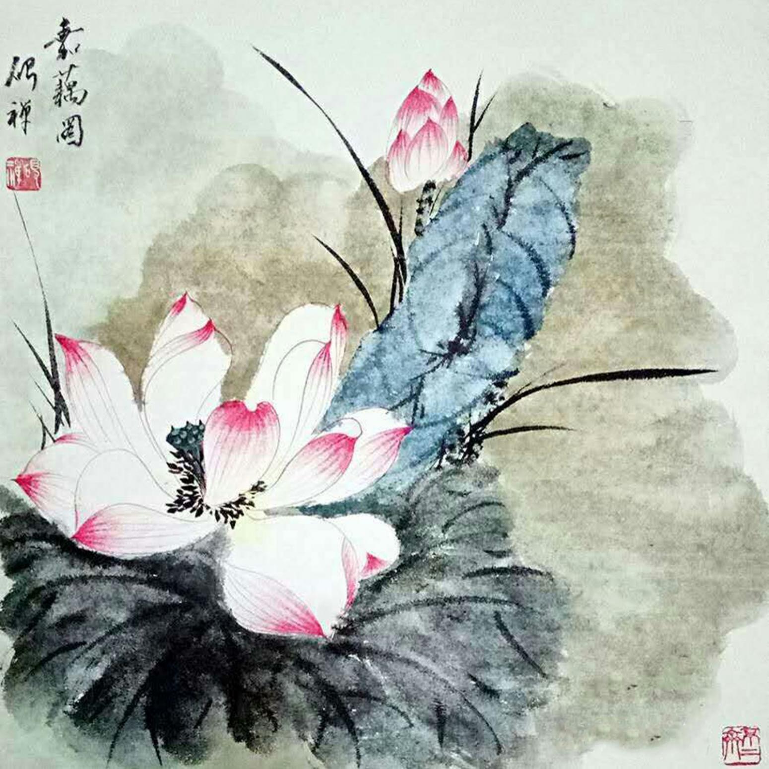 张清永国画作品《【嘉藕图2】》【图0】