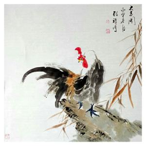 艺术品图片：艺术家张清永国画作品名称《【大吉图2》价格1258.00 元