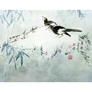 艺术品图片：艺术家张清永国画作品名称《【春韵2】》价格1258.00 元