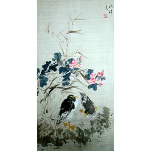 艺术品图片：艺术家张清永国画作品名称《【鸳鸯】》价格1258.00 元